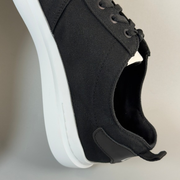 Cole Haan GrandPro Canvas Court Mens 9.5 9 1/2 Dress Sneakers Black White Shoes - Picture 12 of 16